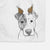 Manchi the Pitbull Mix Decorative Hand Towel