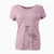 Thanksgiving Mango the Flamingo - Women's V-neck Shirt