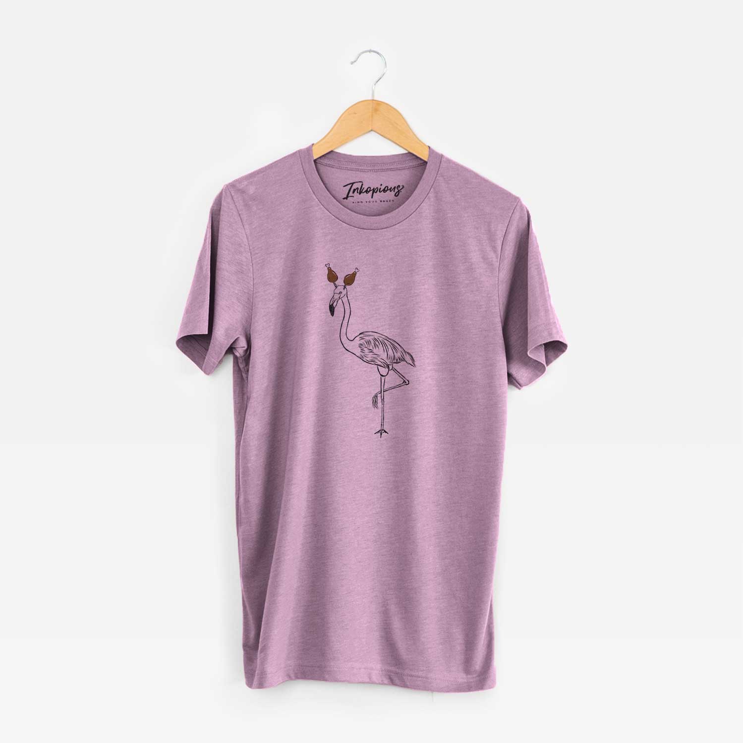 Thanksgiving Mango the Flamingo - Unisex Crewneck