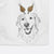 Maple the Golden Retriever Decorative Hand Towel