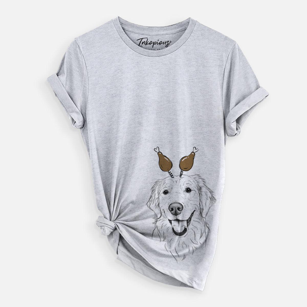 Thanksgiving Maple the Golden Retriever - Unisex Crewneck