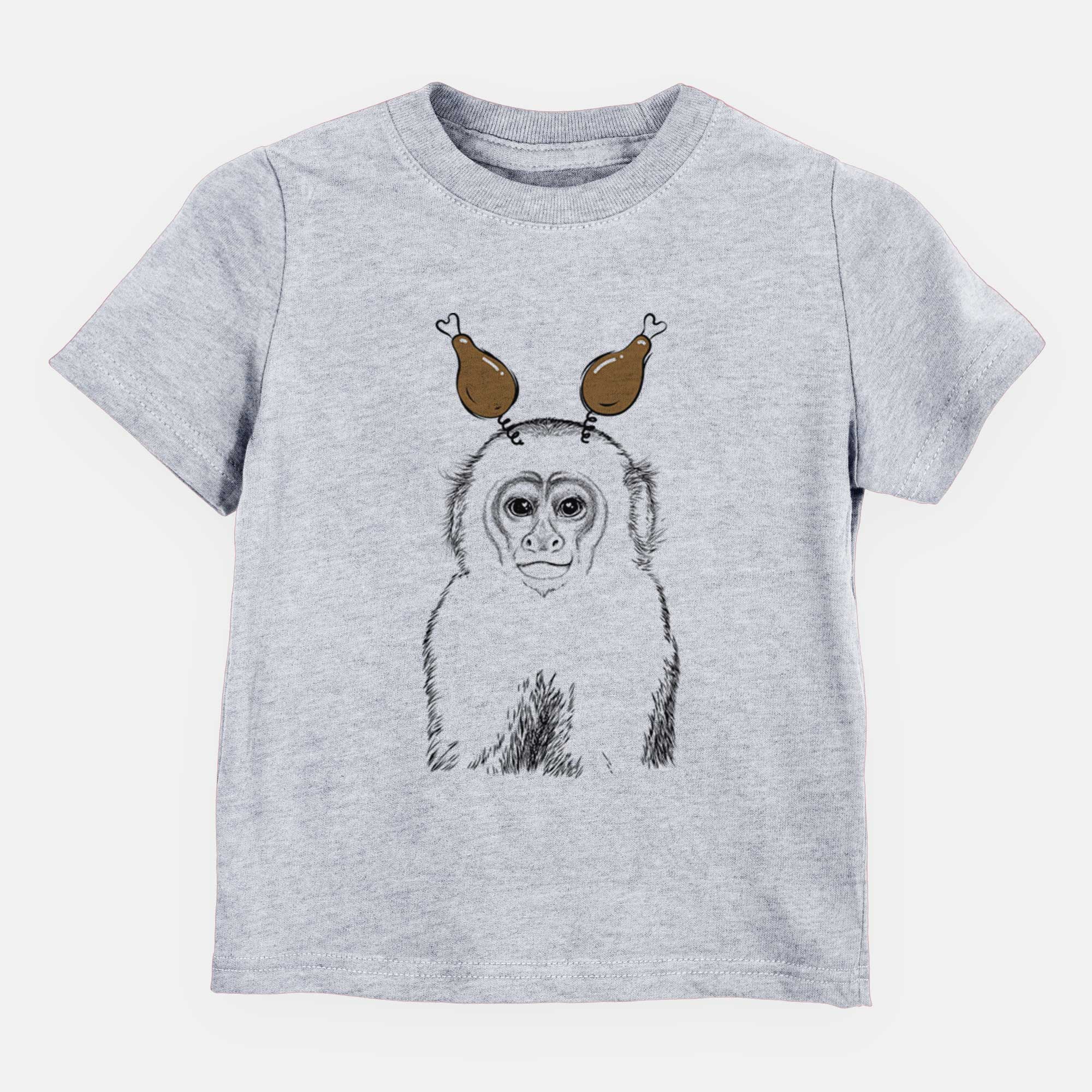 Thanksgiving Marcel the Capuchin Monkey - Kids/Youth/Toddler Shirt