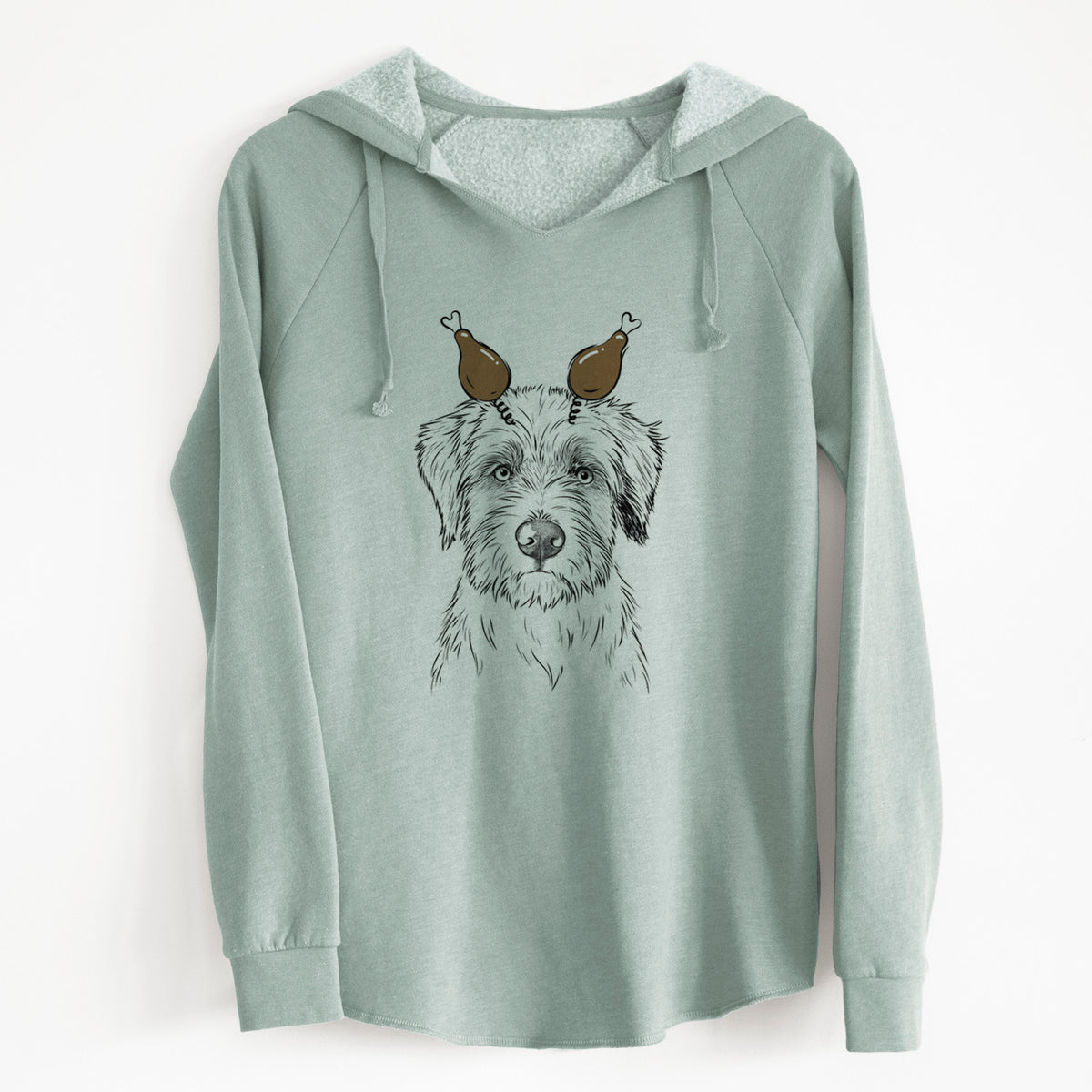 Thanksgiving Marek the Bernedoodle - Cali Wave Hooded Sweatshirt
