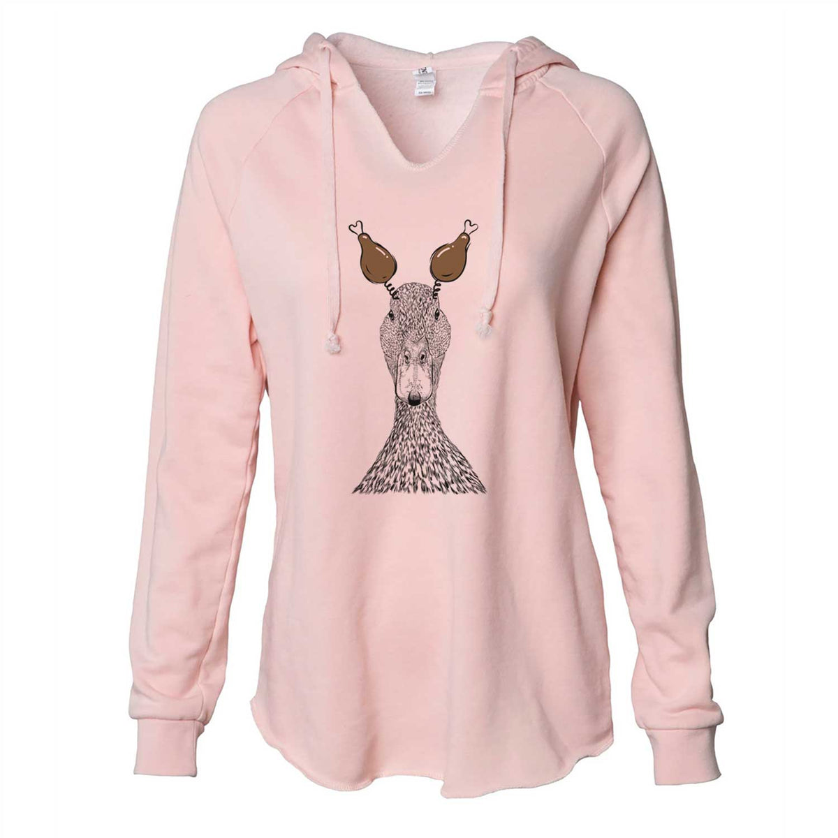 Thanksgiving Marge the Mallard Duck - Cali Wave Hooded Sweatshirt