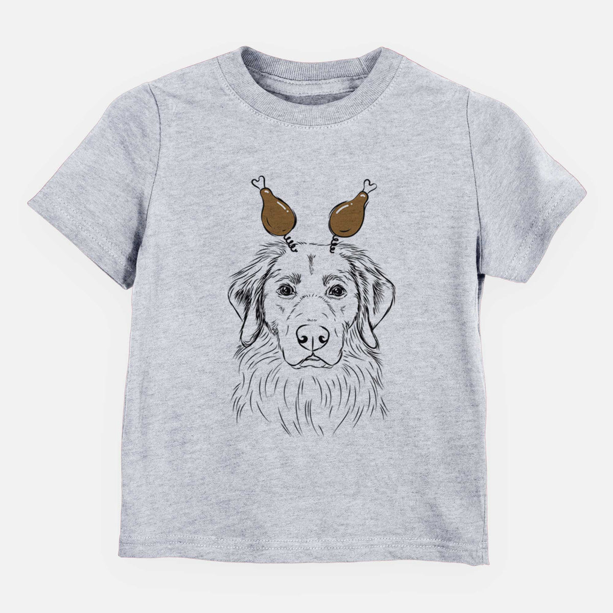 Thanksgiving Marley the Golden Retriever - Kids/Youth/Toddler Shirt