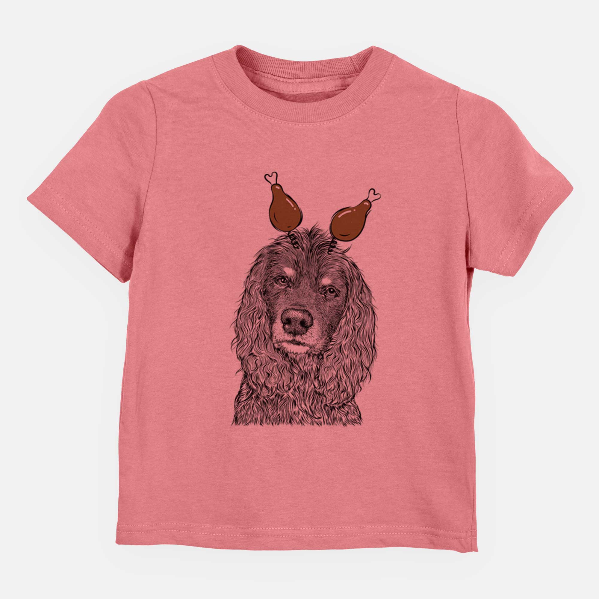 Thanksgiving Marley Boy the American Cocker Spaniel - Kids/Youth/Toddler Shirt