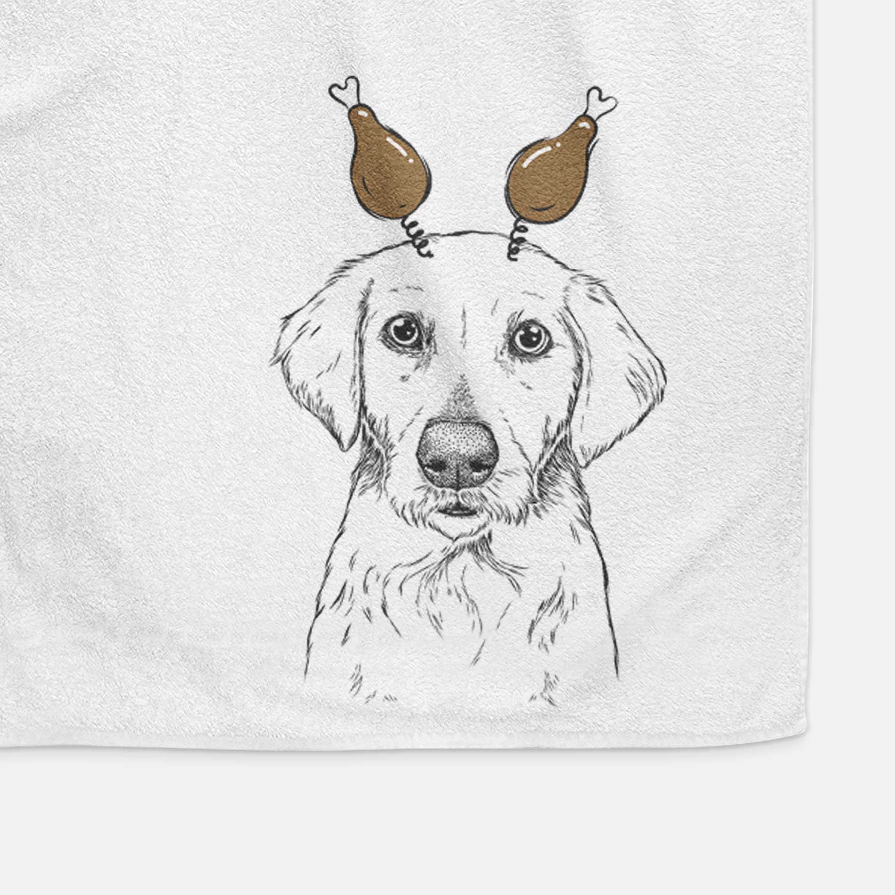 Marley Sue the Labradoodle Decorative Hand Towel