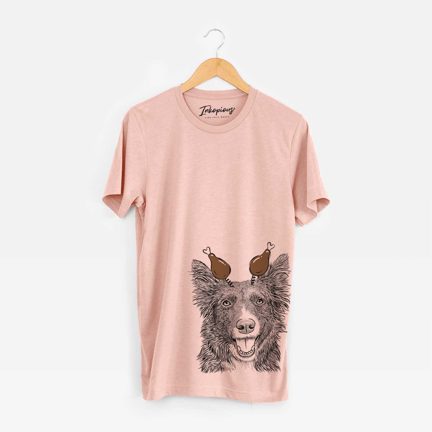 Thanksgiving Marti the Border Collie - Unisex Crewneck