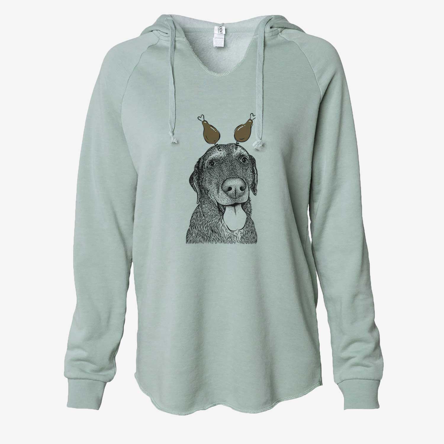 Thanksgiving Max the Labrador Retriever - Cali Wave Hooded Sweatshirt