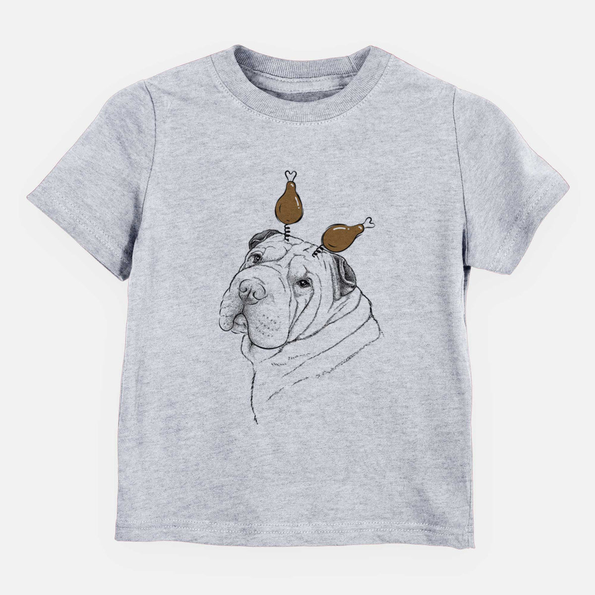 Thanksgiving Maximus the Shar Pei - Kids/Youth/Toddler Shirt