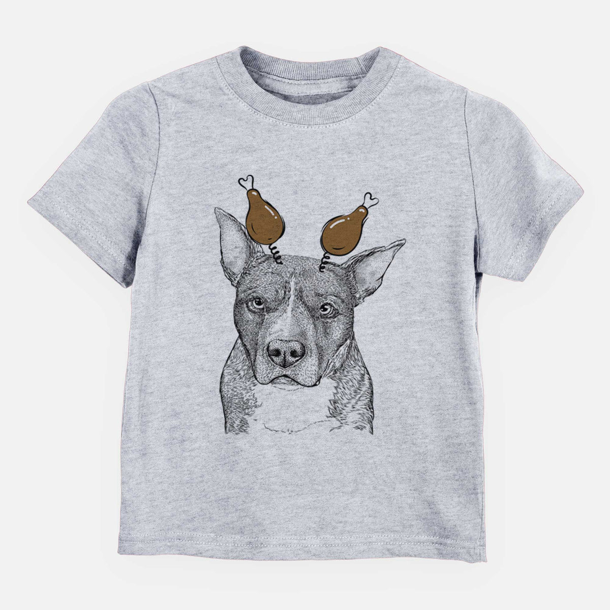 Thanksgiving Mercy the Pitbull - Kids/Youth/Toddler Shirt