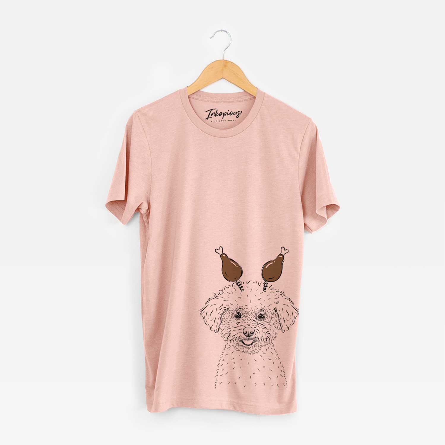 Thanksgiving Mickey the Bichon Frise - Unisex Crewneck