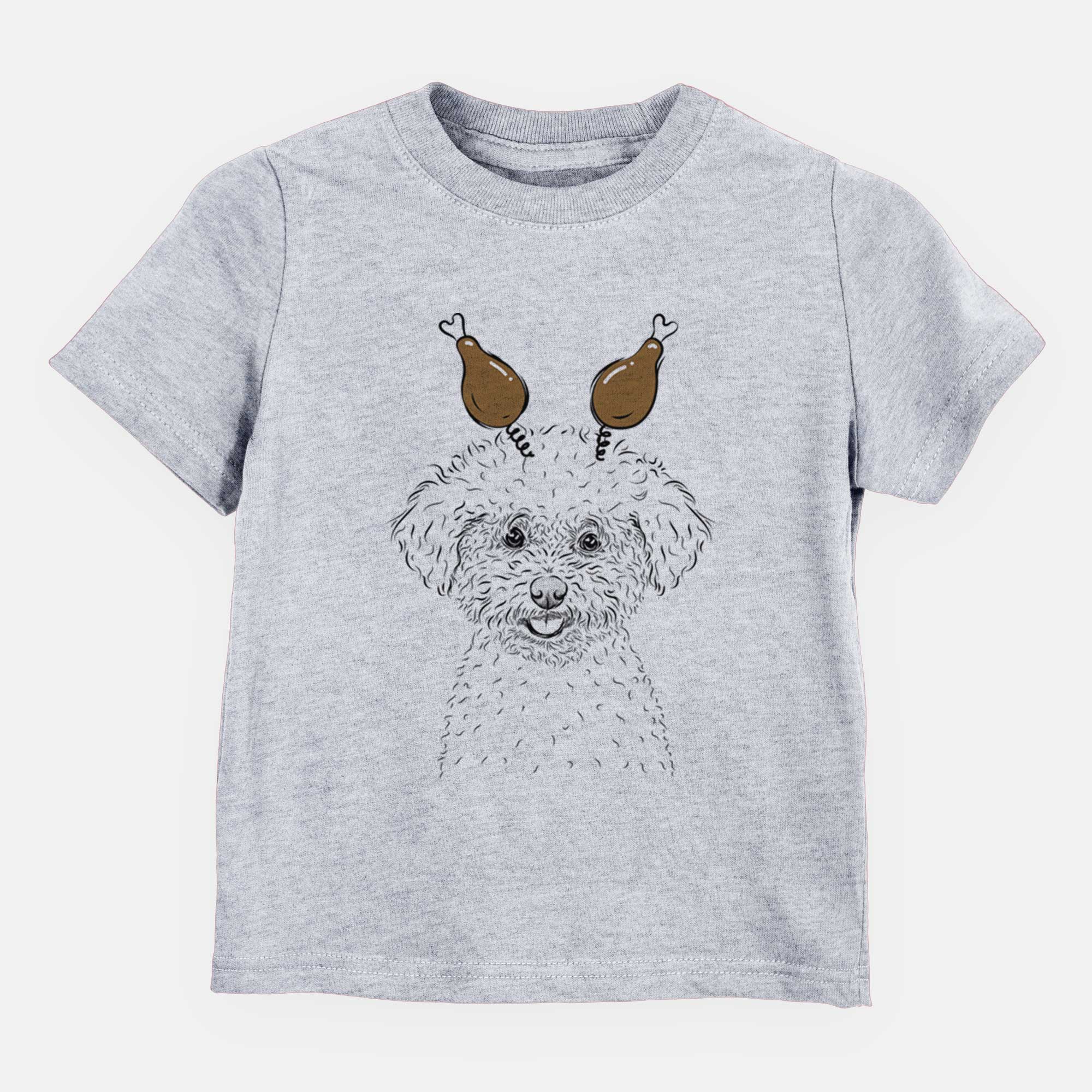Thanksgiving Mickey the Bichon Frise - Kids/Youth/Toddler Shirt
