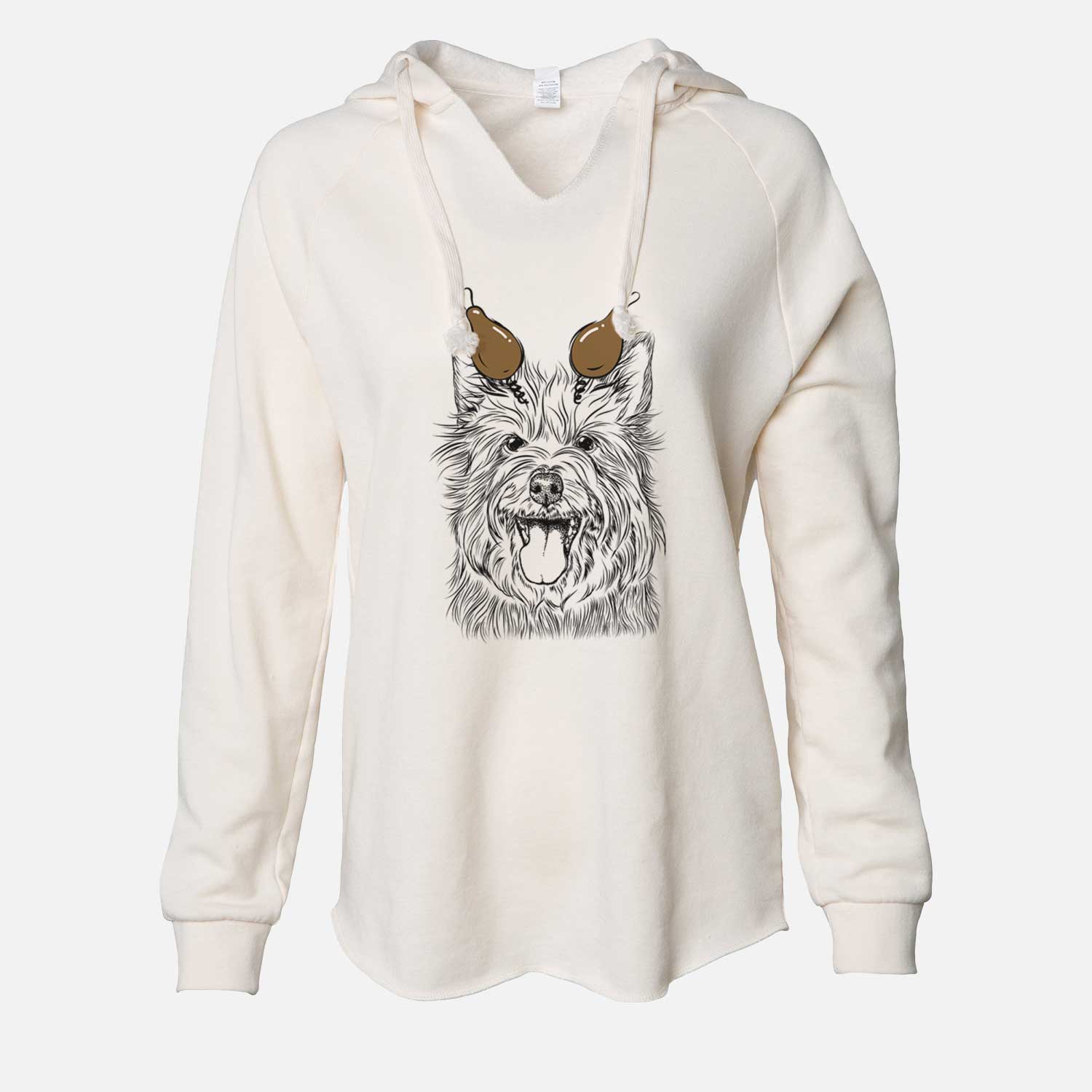 Thanksgiving Middy the Australian Terrier - Cali Wave Hooded Sweatshirt