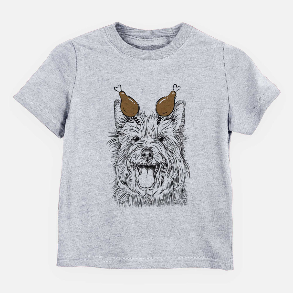 Thanksgiving Middy the Australian Terrier - Kids/Youth/Toddler Shirt