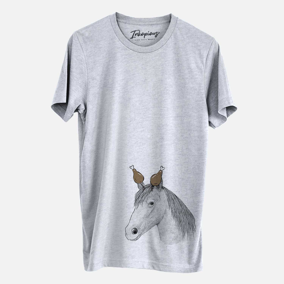 Thanksgiving Midnight the Missouri Foxtrotter Horse - Unisex Crewneck