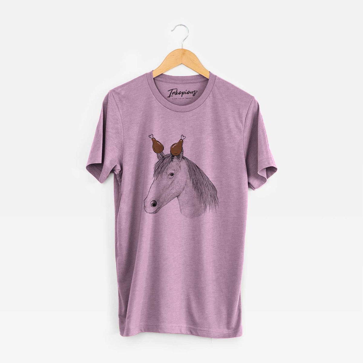 Thanksgiving Midnight the Missouri Foxtrotter Horse - Unisex Crewneck