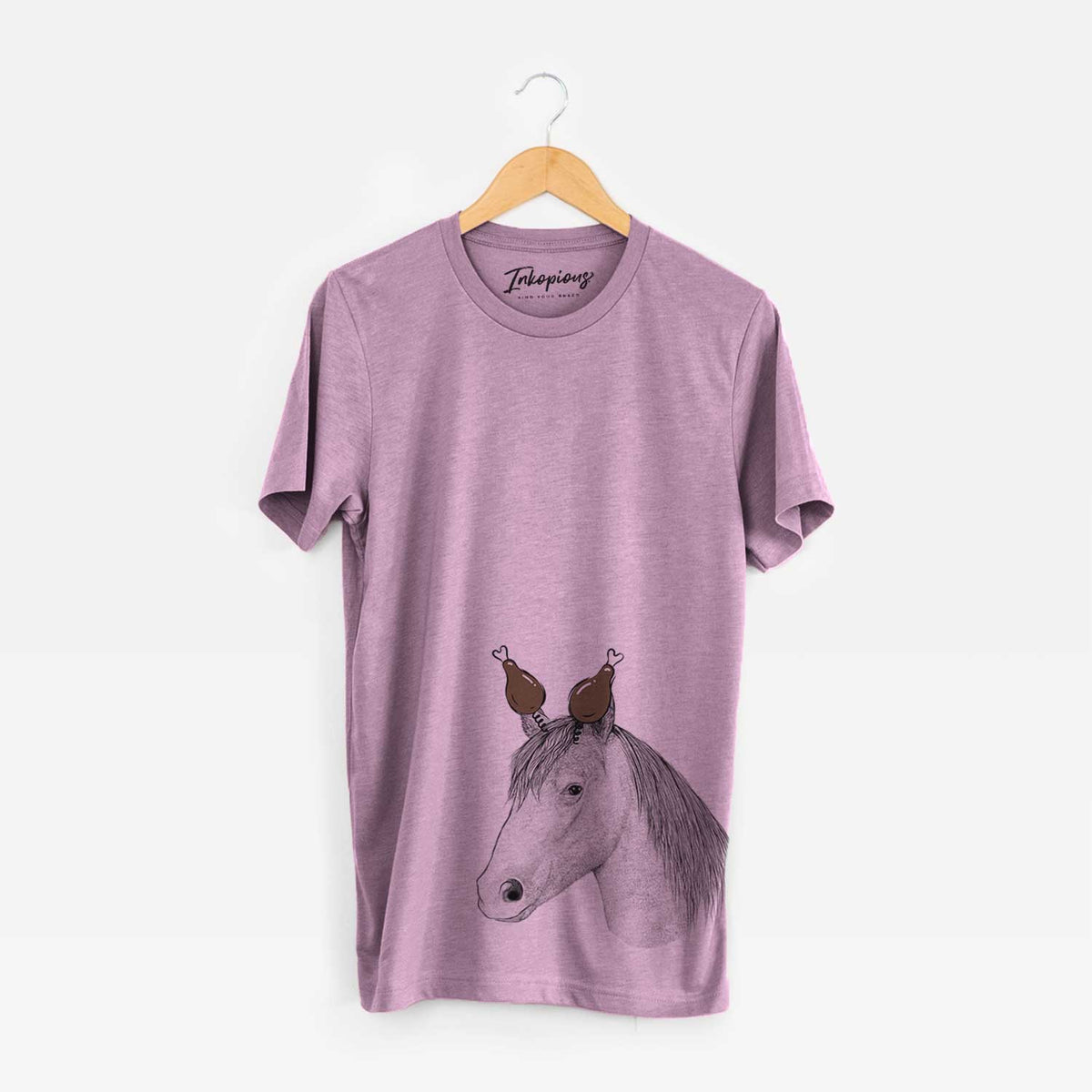 Thanksgiving Midnight the Missouri Foxtrotter Horse - Unisex Crewneck