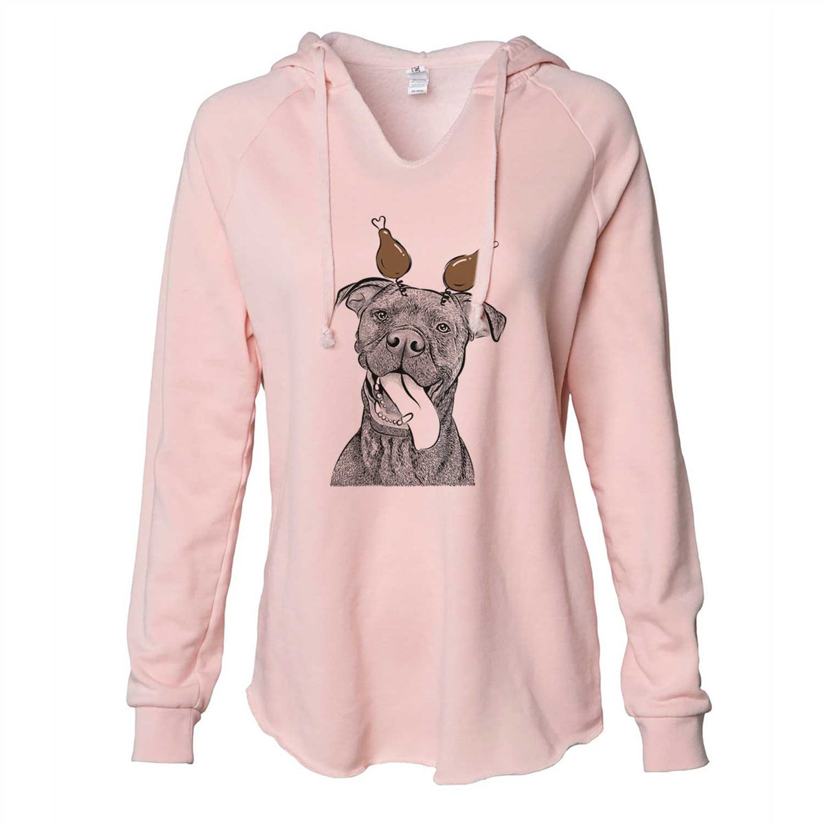 Thanksgiving Mikey the Boxador - Cali Wave Hooded Sweatshirt