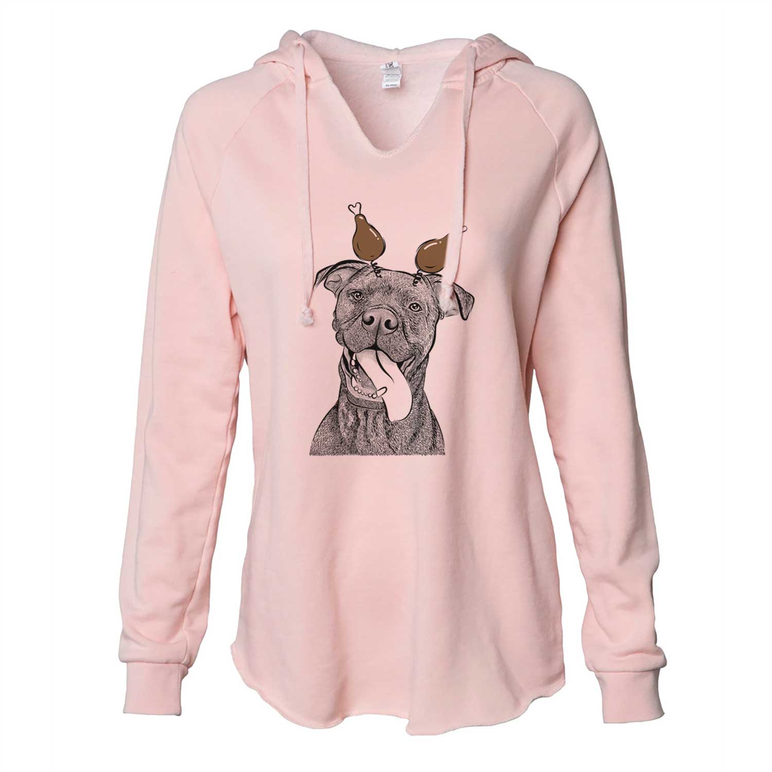 Thanksgiving Mikey the Boxador - Cali Wave Hooded Sweatshirt