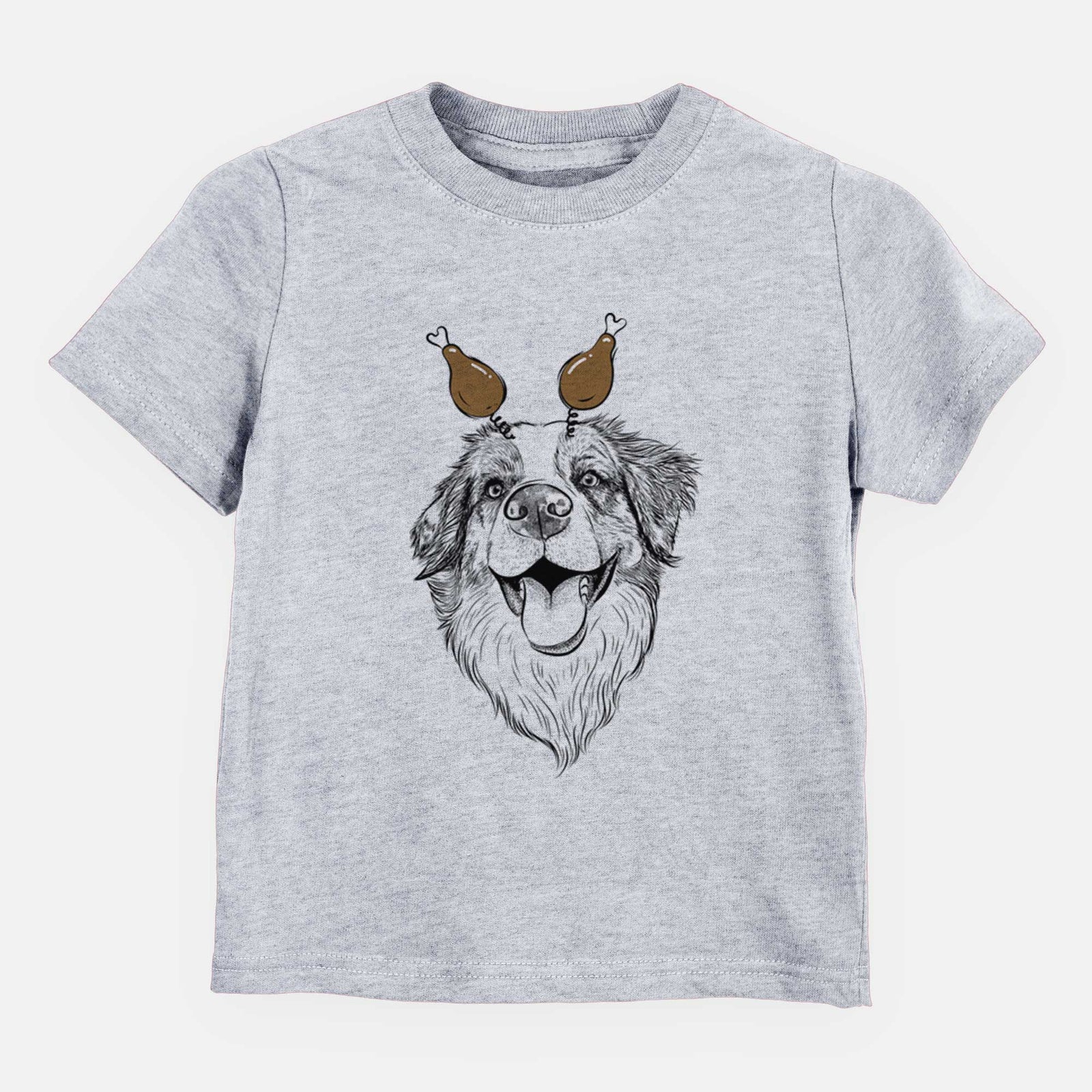 Thanksgiving Mila the Australian Shepherd - Kids/Youth/Toddler Shirt