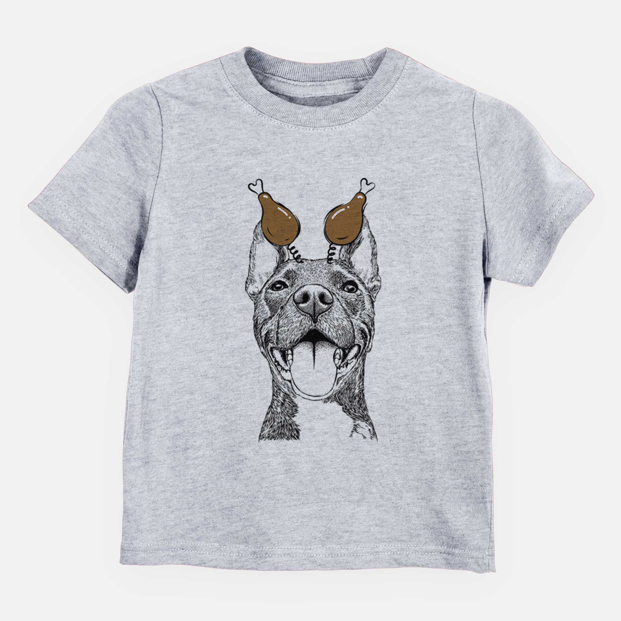 Thanksgiving Milo the Pitbull Mix - Kids/Youth/Toddler Shirt
