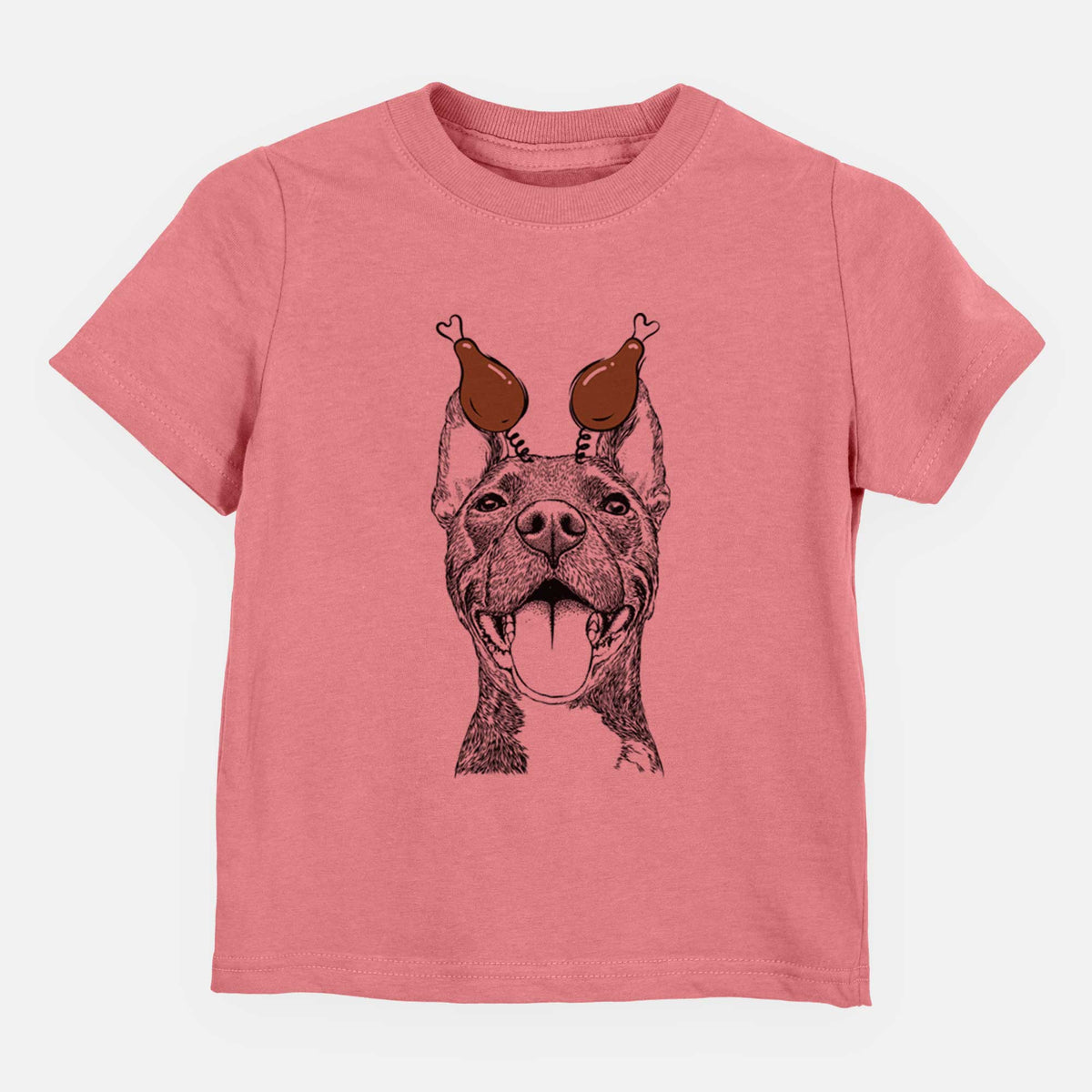 Thanksgiving Milo the Pitbull Mix - Kids/Youth/Toddler Shirt