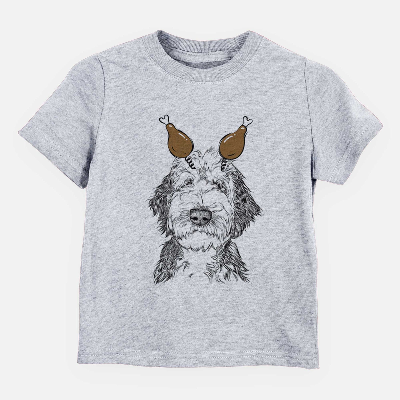 Thanksgiving Milo Fluff the Sheepadoodle - Kids/Youth/Toddler Shirt