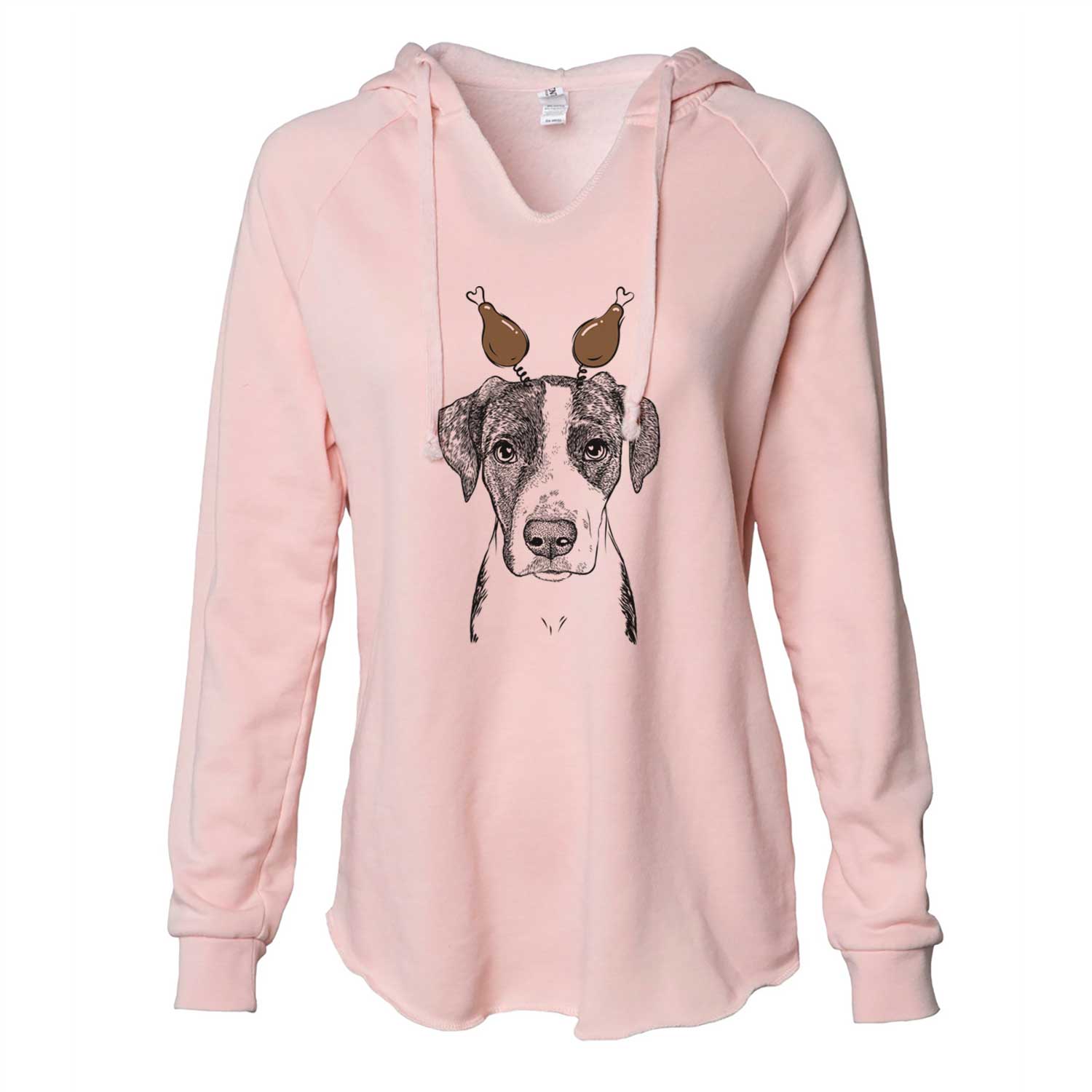 Thanksgiving Milo the Mixed Breed - Cali Wave Hooded Sweatshirt