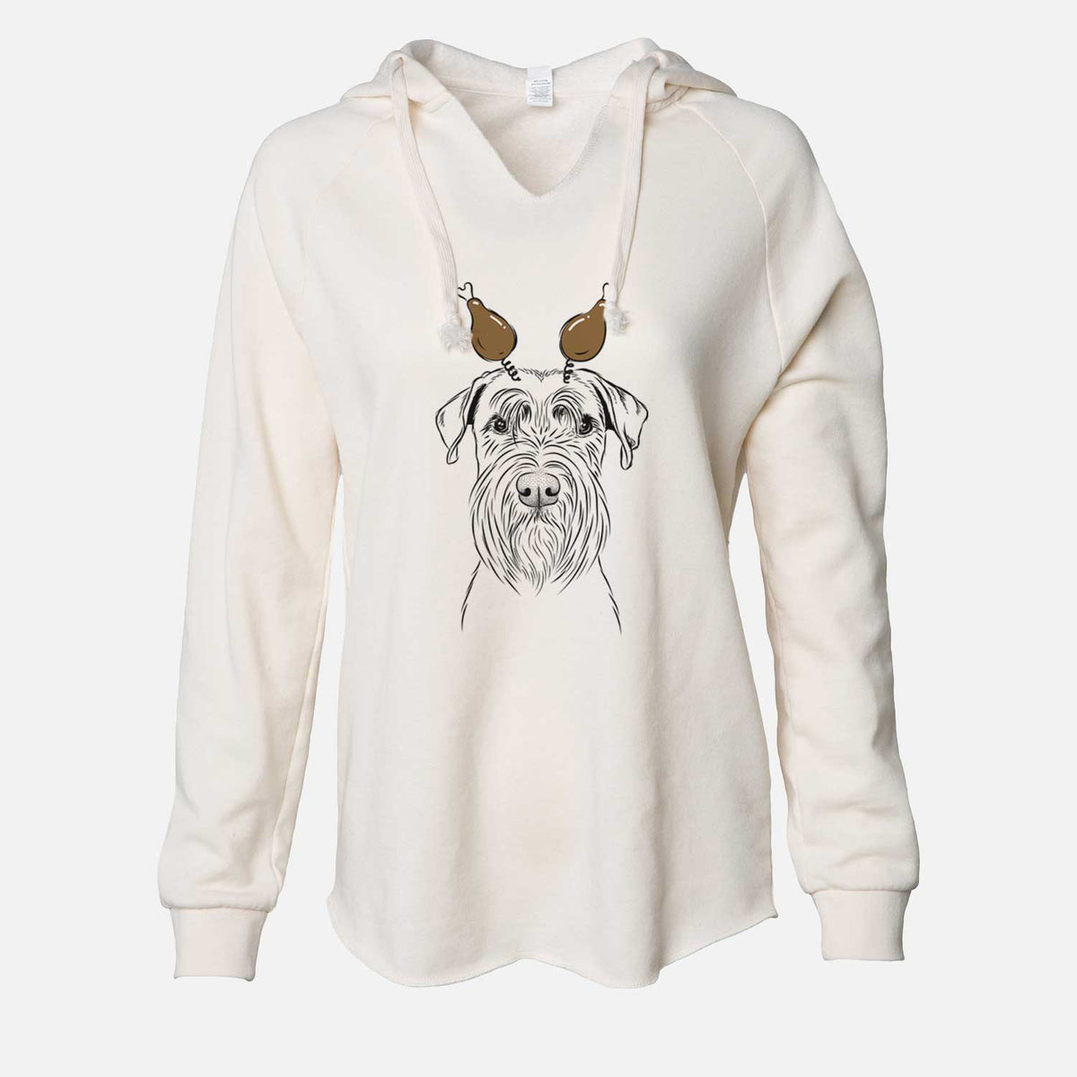 Thanksgiving Milton the Schnauzer - Cali Wave Hooded Sweatshirt