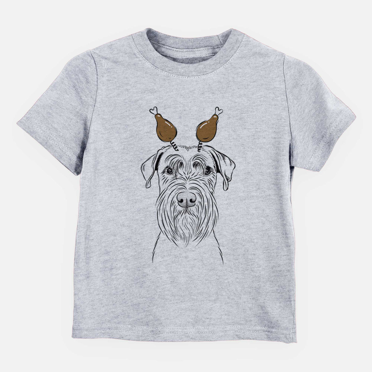 Thanksgiving Milton the Schnauzer - Kids/Youth/Toddler Shirt
