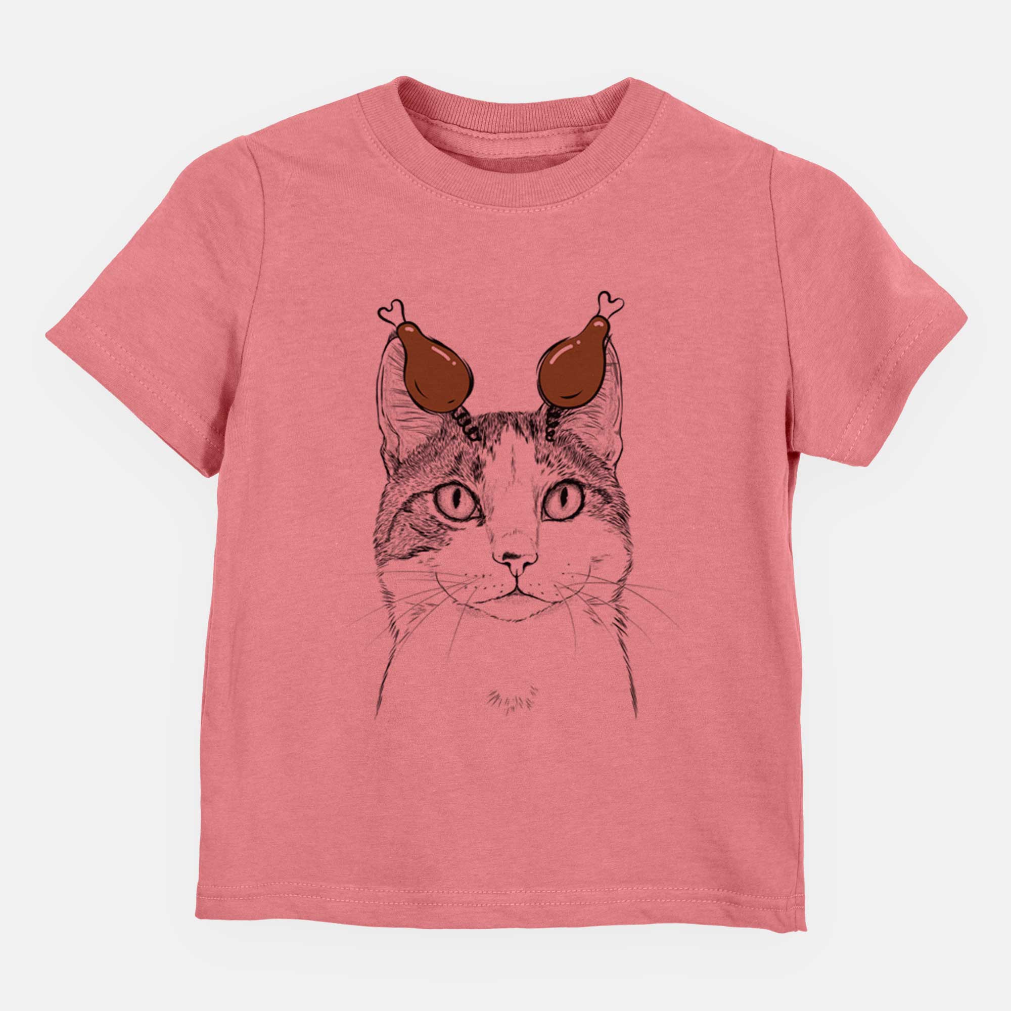 Thanksgiving Mini Griffin the Domestic Shorthair Cat - Kids/Youth/Toddler Shirt