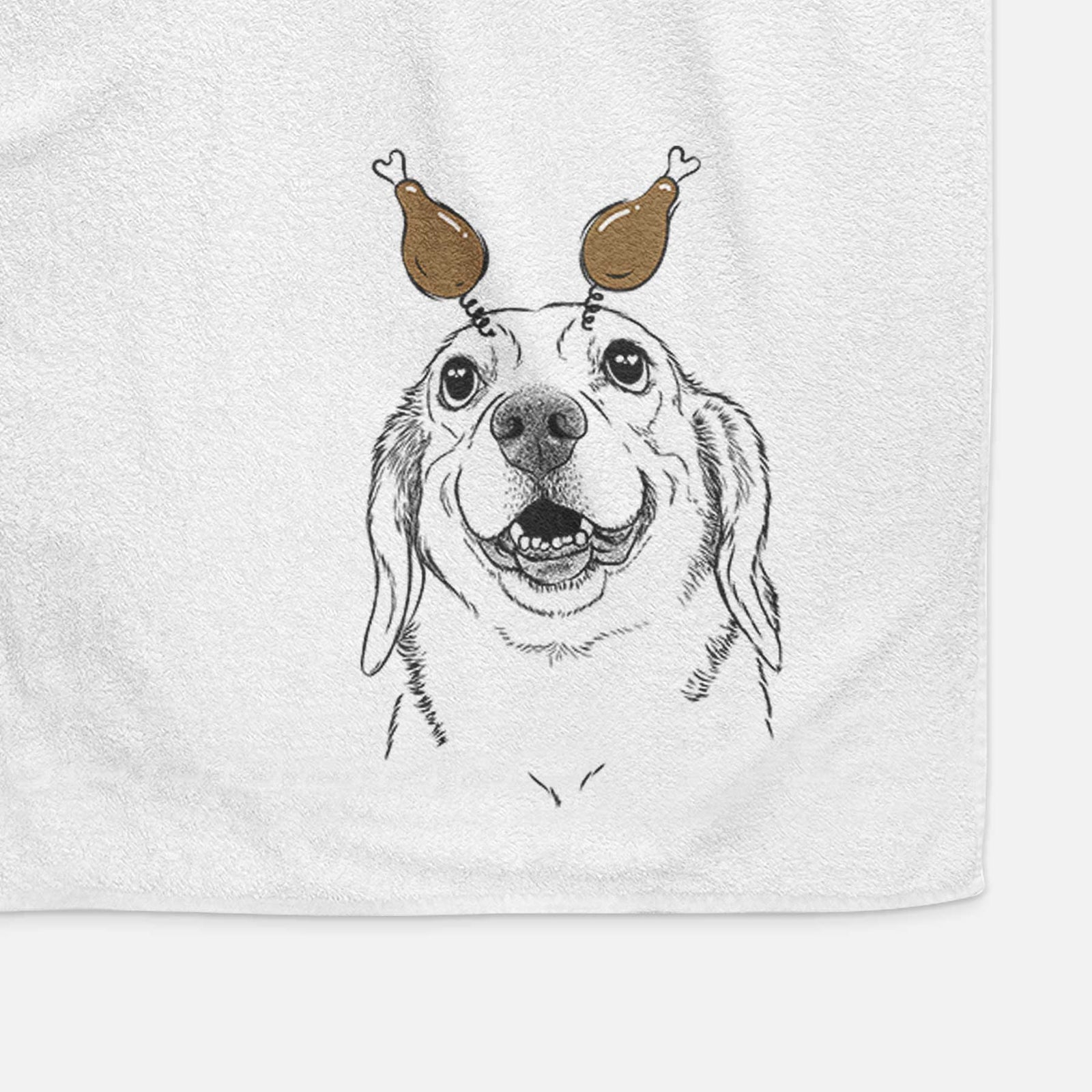 Minnie the Corgle Decorative Hand Towel