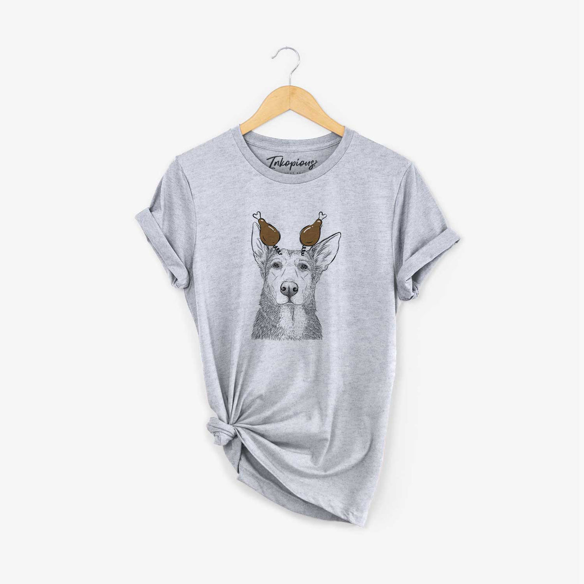 Thanksgiving Misty the German Shepherd Mix - Unisex Crewneck