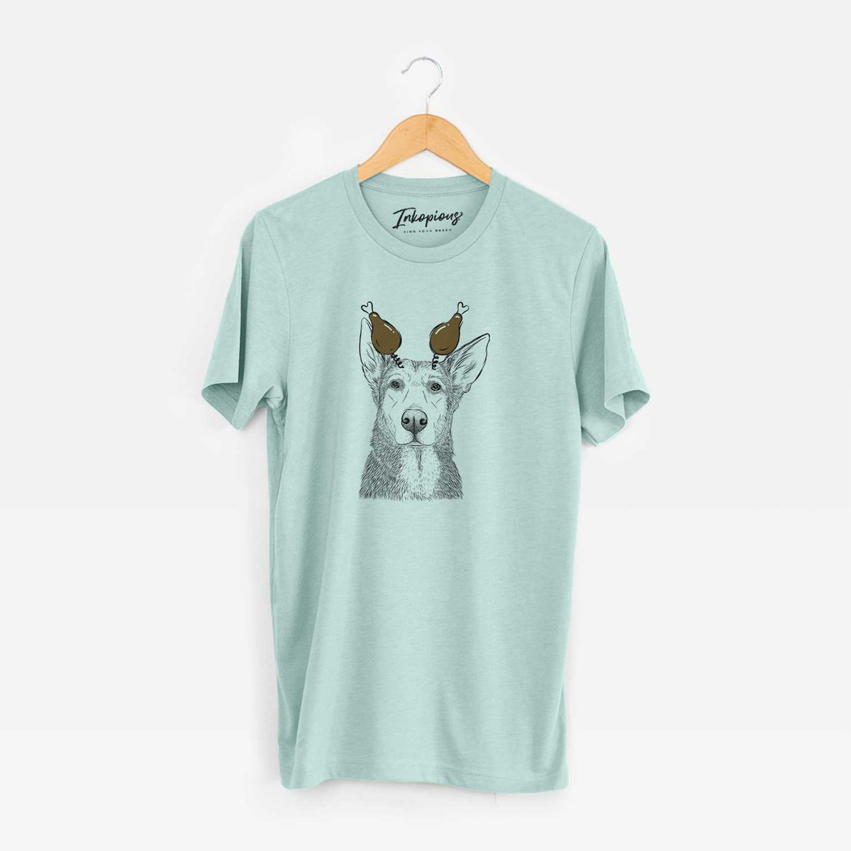 Thanksgiving Misty the German Shepherd Mix - Unisex Crewneck