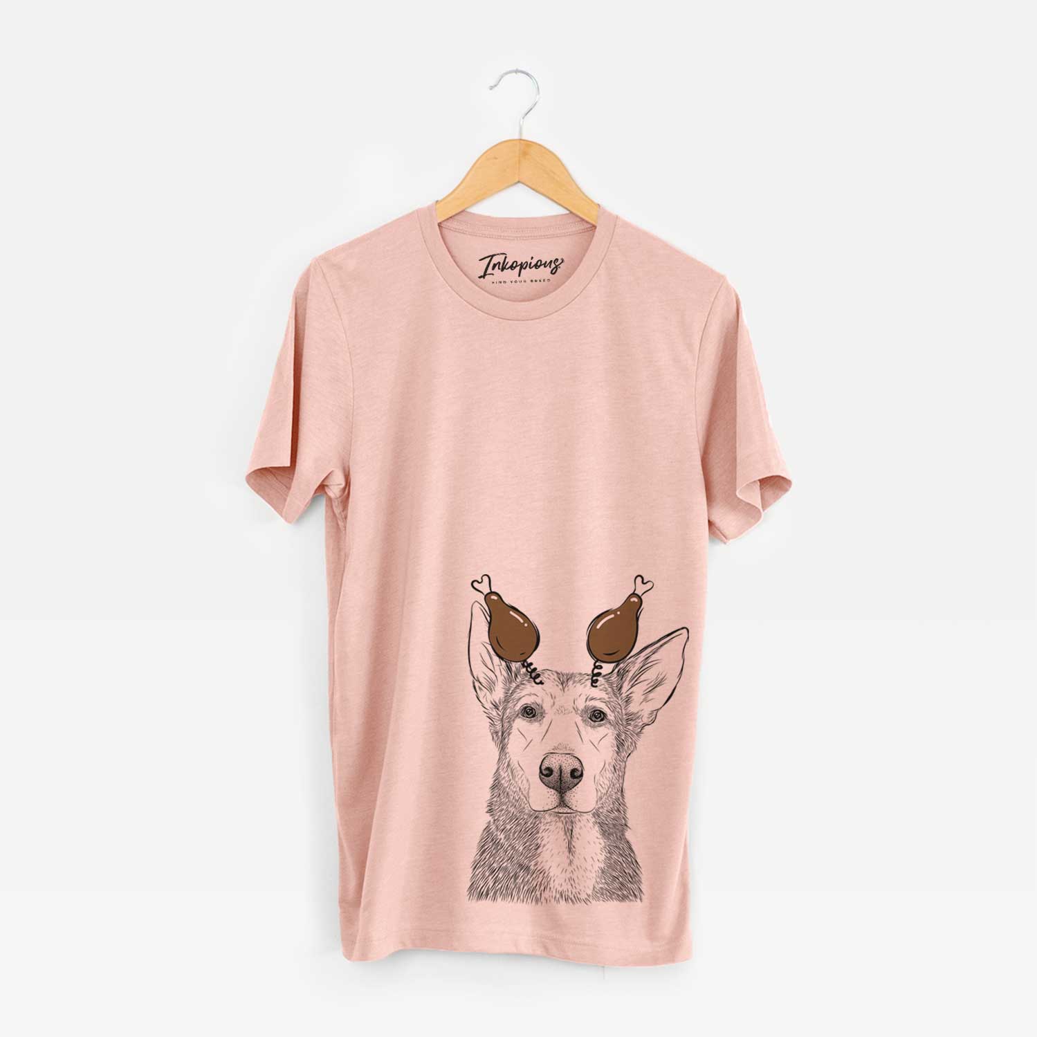 Thanksgiving Misty the German Shepherd Mix - Unisex Crewneck