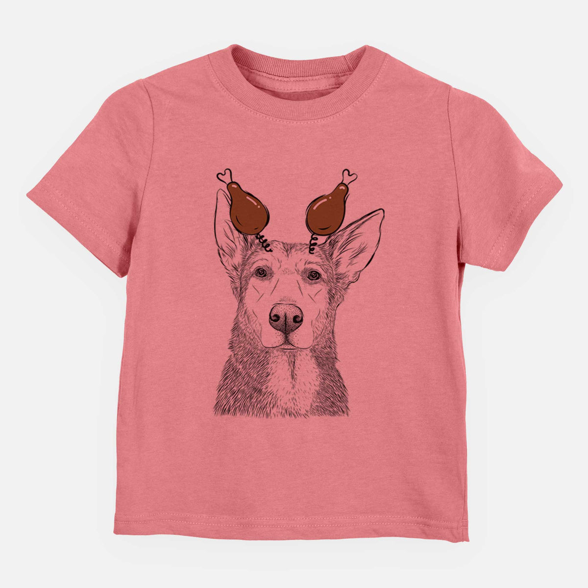Thanksgiving Misty the German Shepherd Mix - Kids/Youth/Toddler Shirt