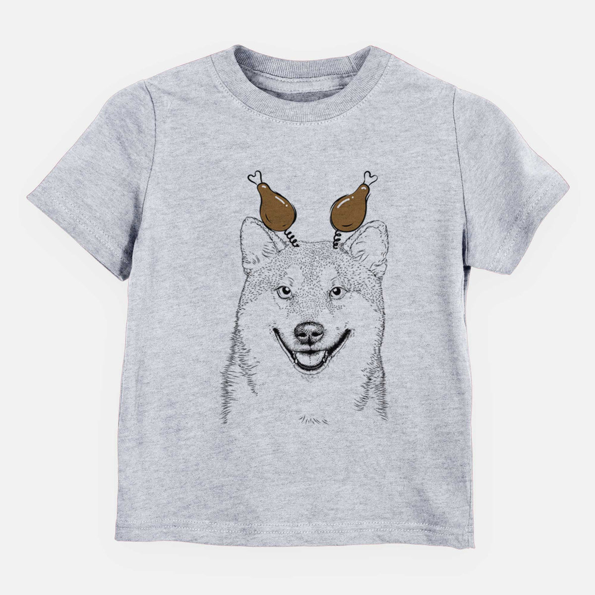 Thanksgiving Mitsu the Shiba Inu - Kids/Youth/Toddler Shirt