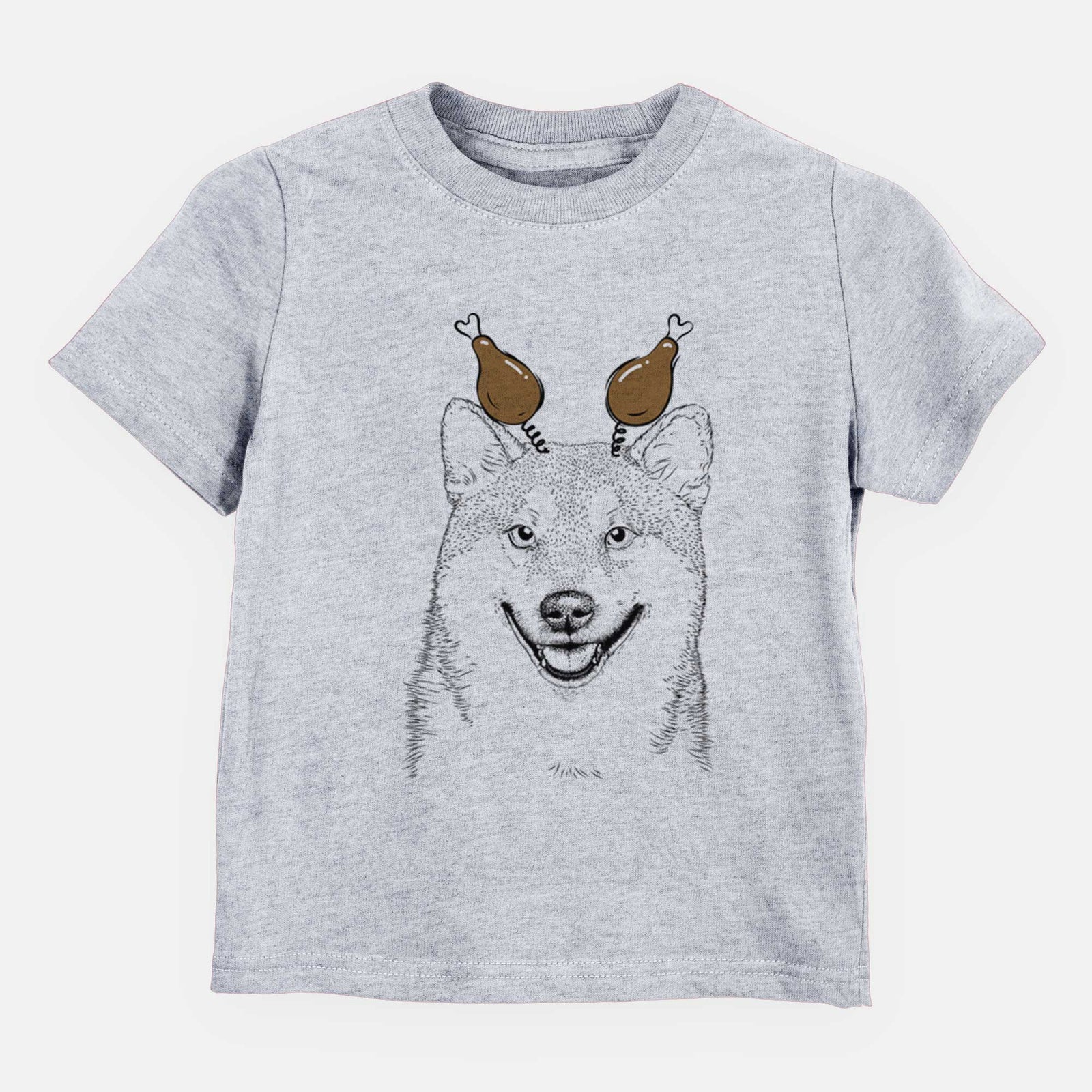Thanksgiving Mitsu the Shiba Inu - Kids/Youth/Toddler Shirt