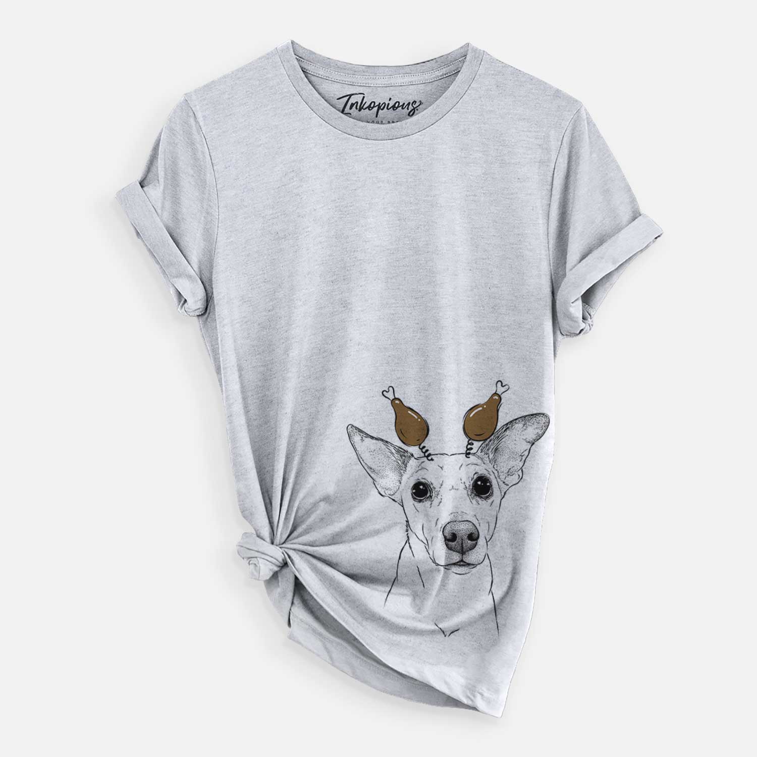 Thanksgiving Molly the Jack Russell Terrier - Unisex Crewneck