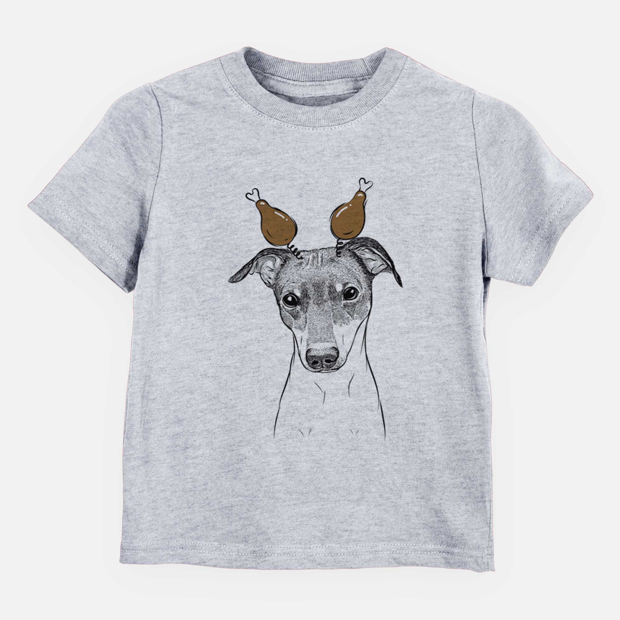 Thanksgiving Momo the Japanese Terrier - Kids/Youth/Toddler Shirt