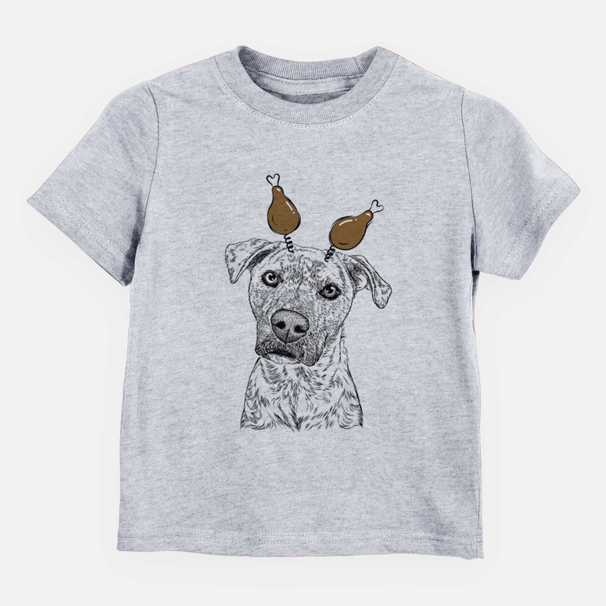 Thanksgiving Monster Baby the Pitbull Mix - Kids/Youth/Toddler Shirt