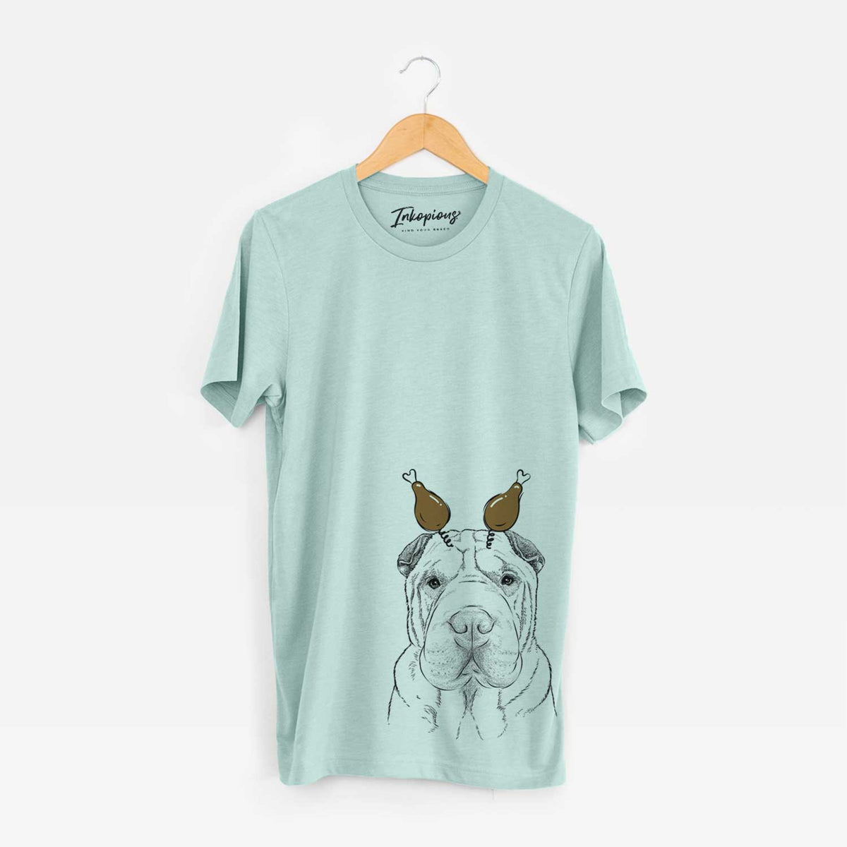 Thanksgiving Moomers the Shar Pei - Unisex Crewneck