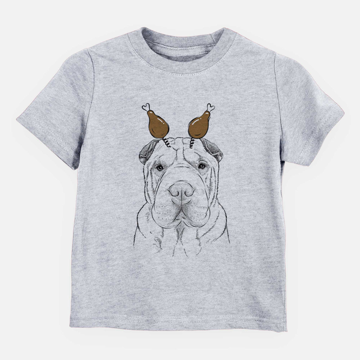 Thanksgiving Moomers the Shar Pei - Kids/Youth/Toddler Shirt