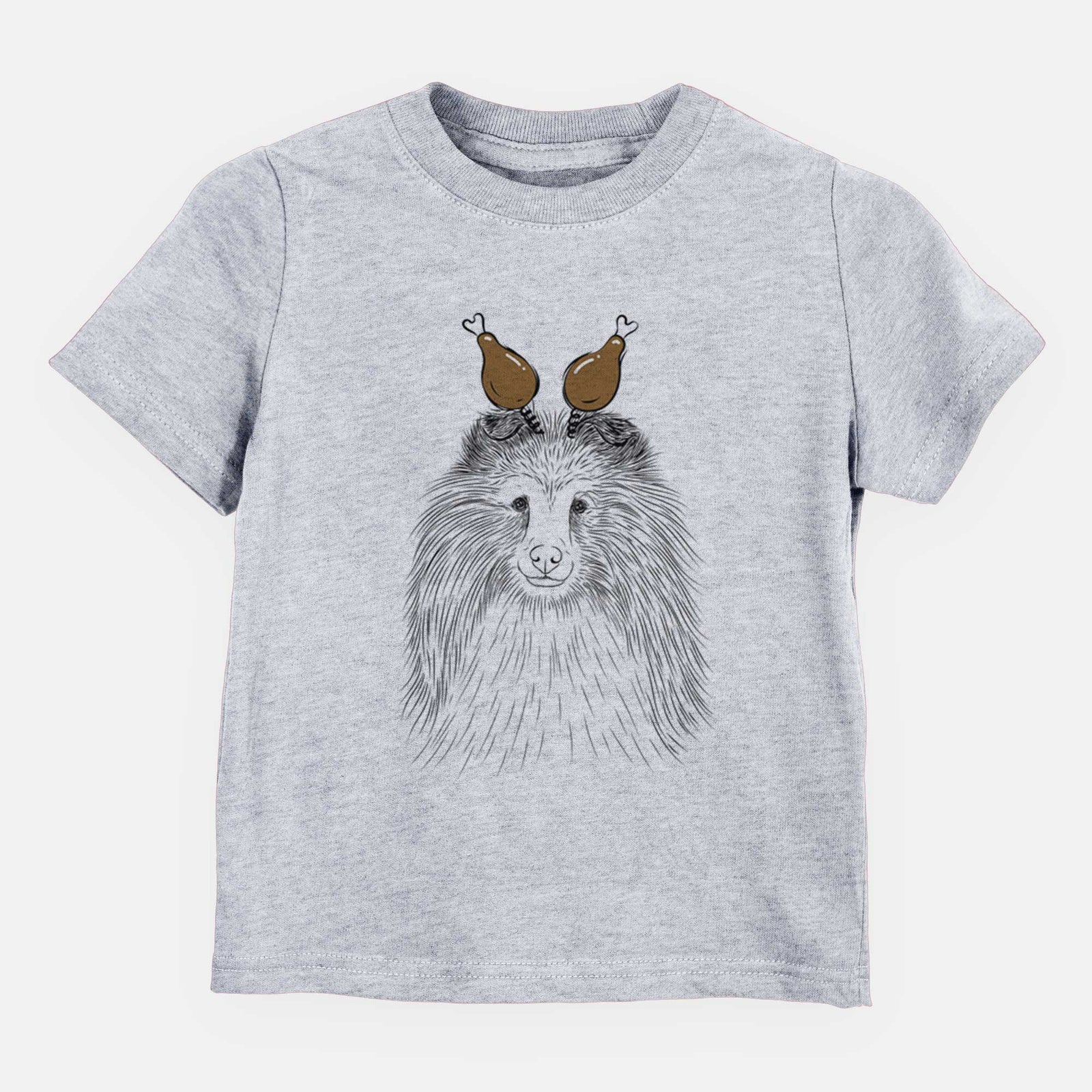 Thanksgiving Moxie the Shetland Sheepdog - Kids/Youth/Toddler Shirt