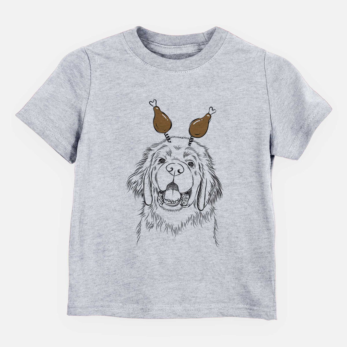 Thanksgiving Mozart the Newfoundland - Kids/Youth/Toddler Shirt