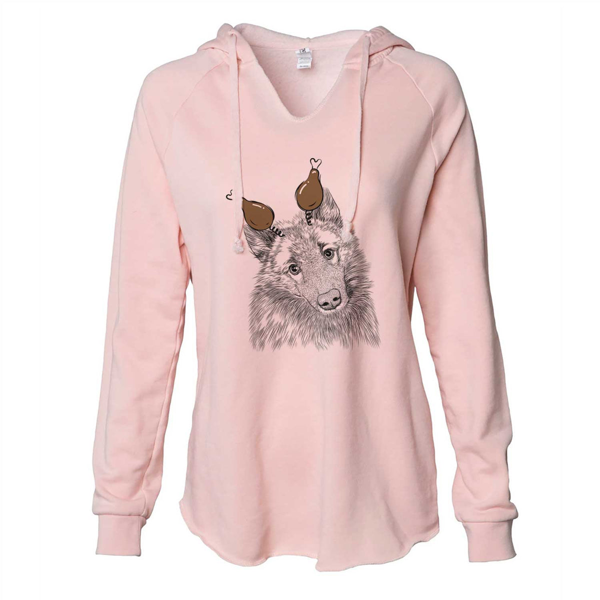 Thanksgiving Mr. Maverick the Keeshond - Cali Wave Hooded Sweatshirt