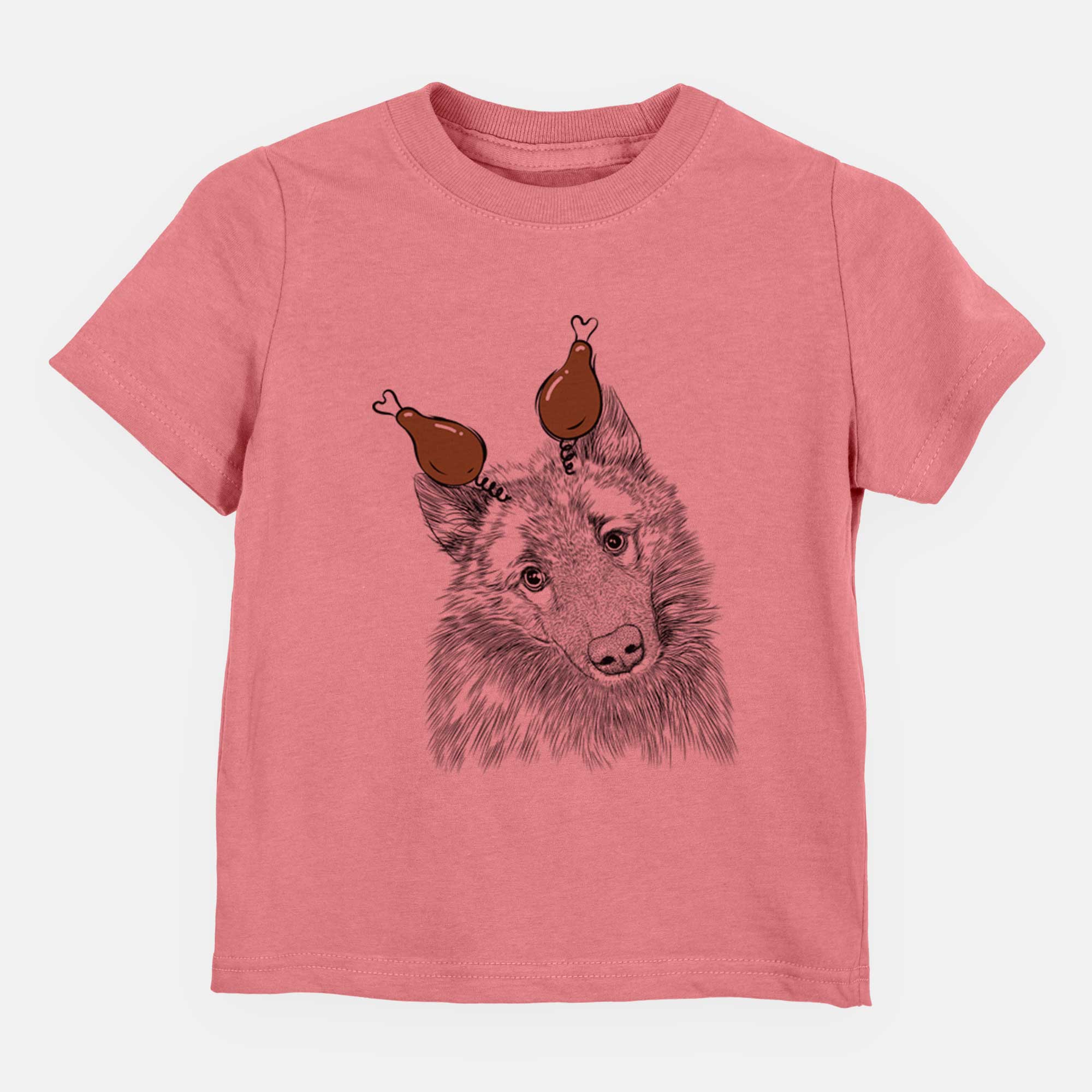 Thanksgiving Mr. Maverick the Keeshond - Kids/Youth/Toddler Shirt