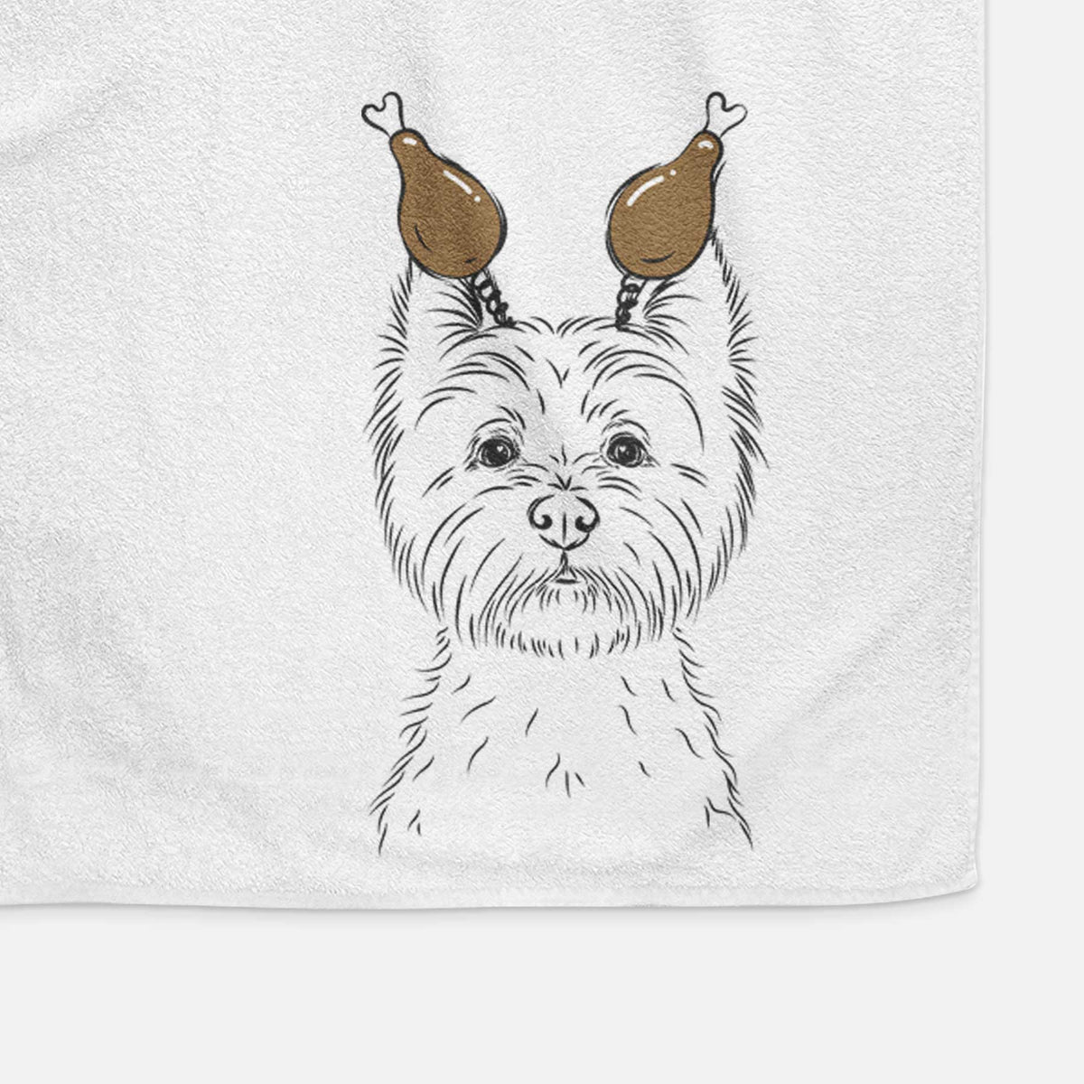 Murphy the West Highland Terrier Decorative Hand Towel