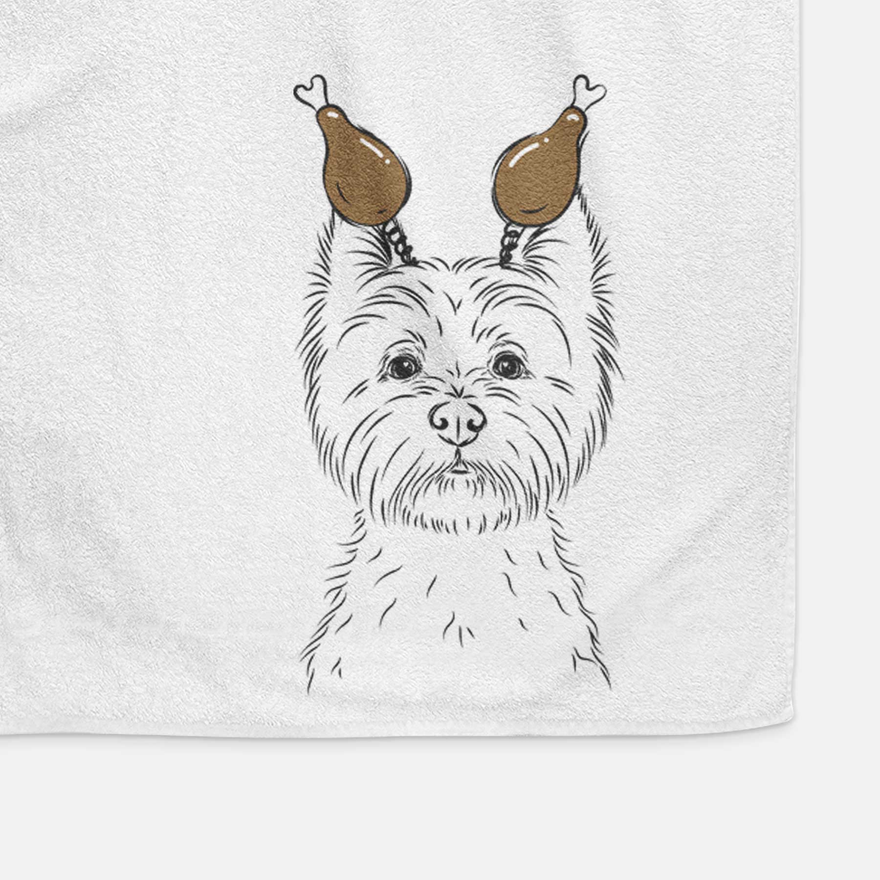 Murphy the West Highland Terrier Decorative Hand Towel